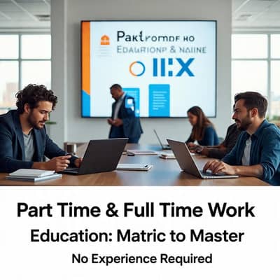 we are hiring for male female students teachers