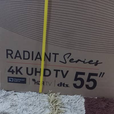 Dawlance radiant series google tv 55' inch 4K UHD