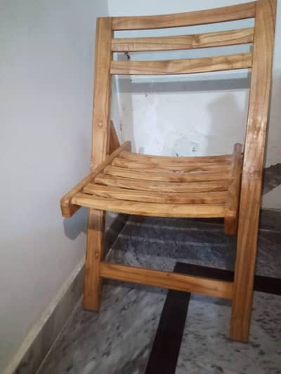 chair and table