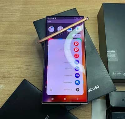 Note 20 ultra 12/256 5g official approved  original box+cable ad red