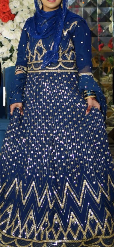 Fancy beautiful blue lehenga