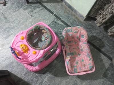 carry cot and walker