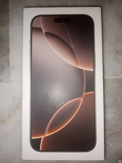 Apple iphone 16 pro max 256GB LLA