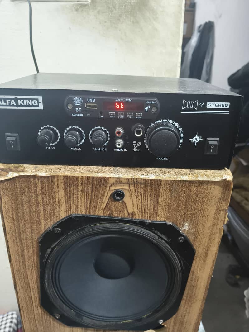 Speaker & amplifier 0