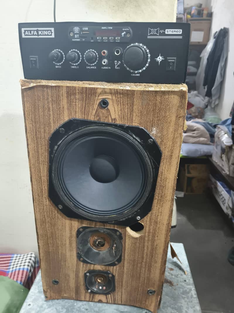 Speaker & amplifier 1