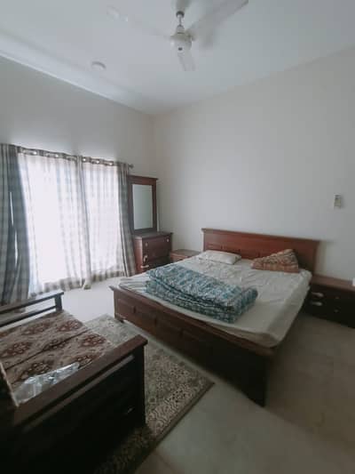 Outer West Open Furnished Apartment Paragon Tower A , 1400sq ft 2BHK Luxurious Apartment is available for RENT Near Precinct-17.5min Drive from Main Gate of Bahria Town Karachi