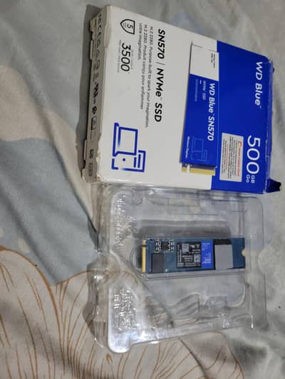 WD Blue SN570 NVMe SSD 500GB | 99% Health | Original
