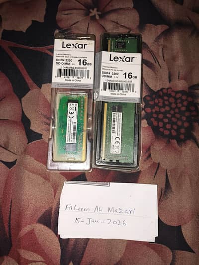 Lexar 16GB DDR4 3200mhz