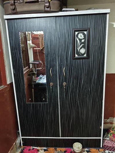 wardrobes for sale one 3 door and one 1 door used