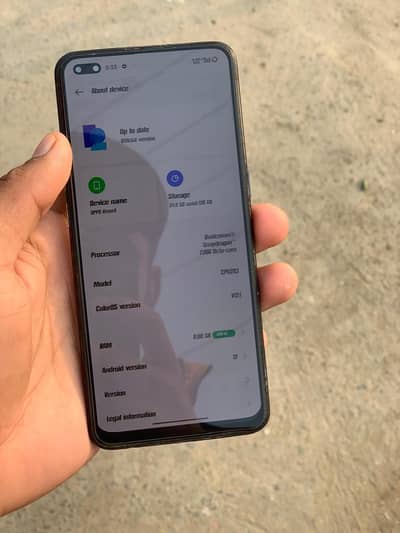 oppo reno 4 8 128gb with box just shade candtion see in pics