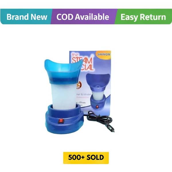 Baby Inhaler & Steamer Machine | Facial Usage & Nasal Steamer for Block Nose & Cold Relief | Mini Facial Steamer & Nebulizer for Kids & Adults Baby Inhaler & Steamer Machine | Nasal Steamer for Block Nose & Cold Relief