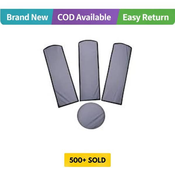 Ceiling Fan Cover Set- Washable Ceiling Fan Cover, Fan Motor Cover, Decorative Fan Cover, Non-Woven Fan Cover – Ceiling Fan Protector, Easy Install Fan Cover & Fan Cleaning Cover