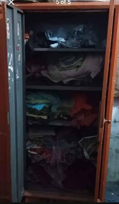 2 door heavy iron almari