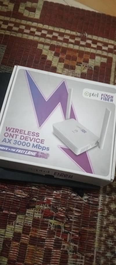 ptcl flash fiber router 3000 Mbps