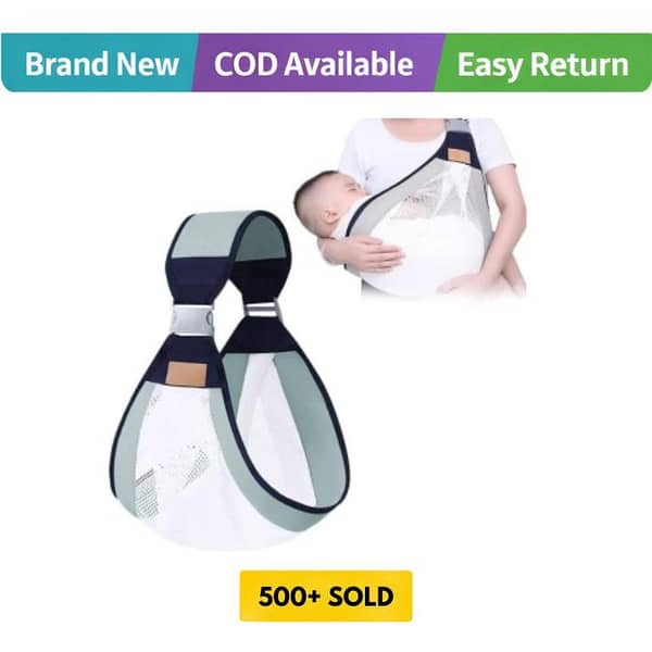 Baby Sling Carrier for Newborns to Toddlers, Baby Mesh Carrier Sling for Infants -Adjustable Baby Wrap, and Seat for Ages 1-48 Months, Supports 7-45 lbs  100% High Quality,