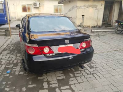 message on OLX . . . Honda City 2006 , register 2007 Islamabad number