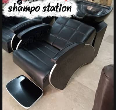 Shampo station for salon
