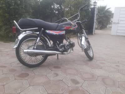 Honda cd 70 2018 model motorcycle good condition bike