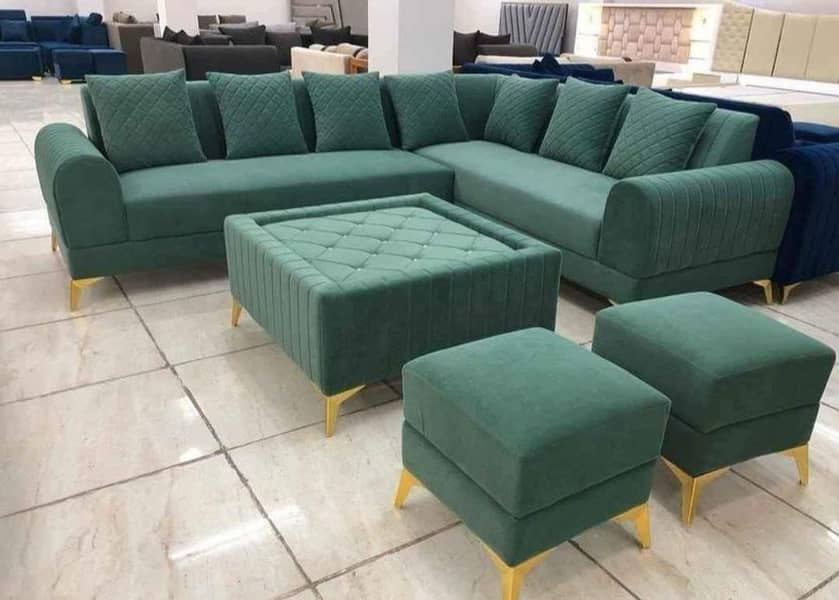 l shape corner sofa set 2