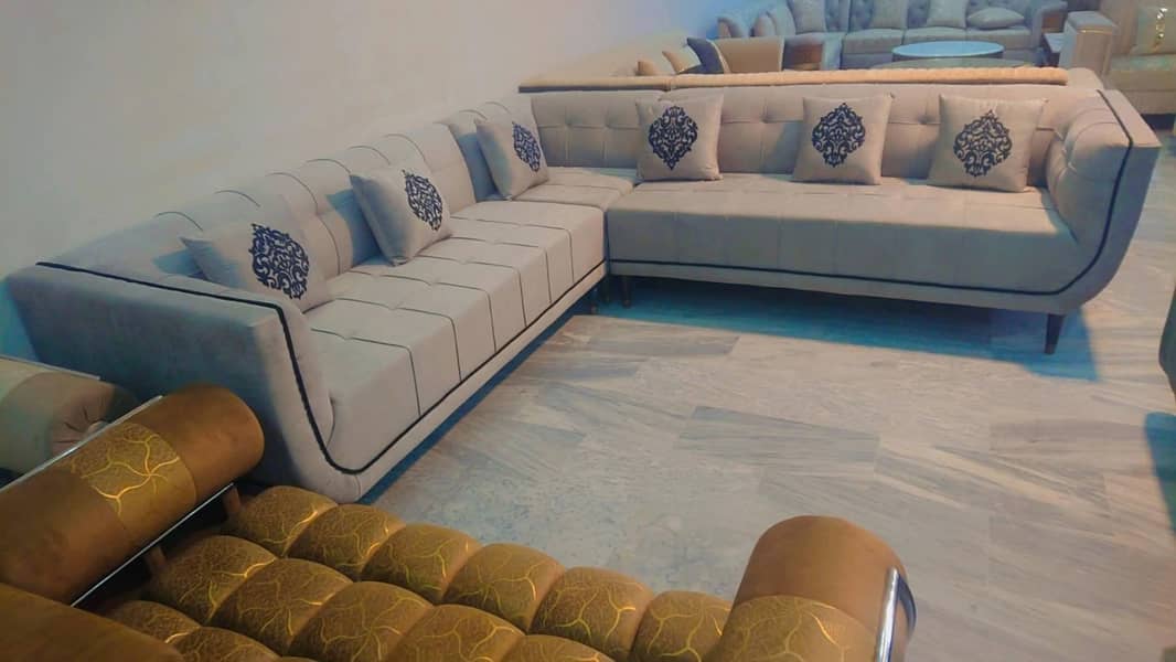 l shape corner sofa set 16