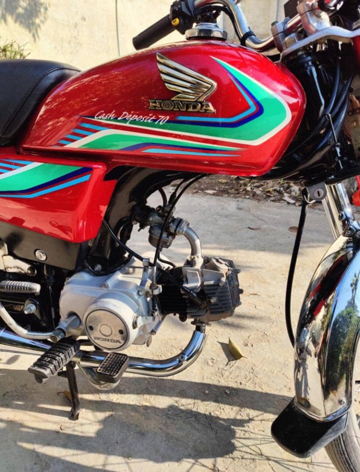 ہونڈا سی ڈی سیون ٹی بائک 2