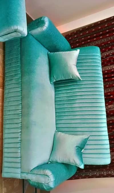 Brand new sofa set in light Blue color