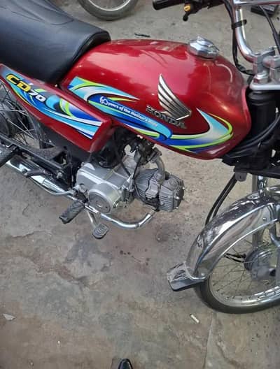 Honda 70 CD for sale Karachi number