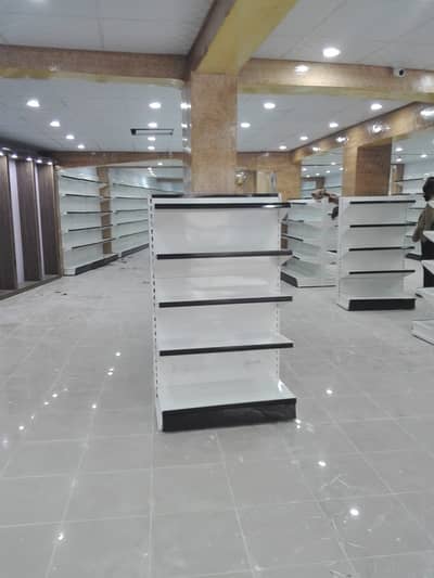 pharmacy Rack - Store Rack - Cash Counter - Shopping Trolley - Baskets