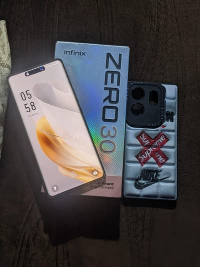 Infinix zero 30 16/256 with box all ok urgent sale