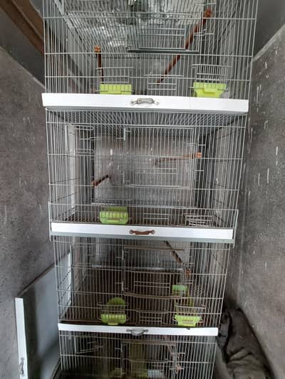4 portion Cage |Birds Cage |love bird Cage |Iron Cage |Pinjra
