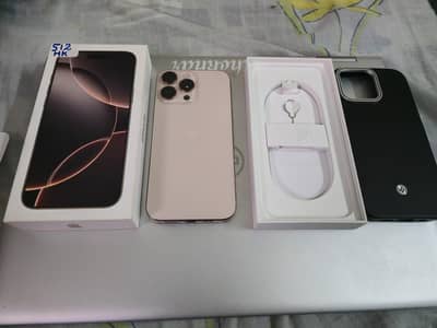 Iphone 16 pro max 512gb Pta approved
