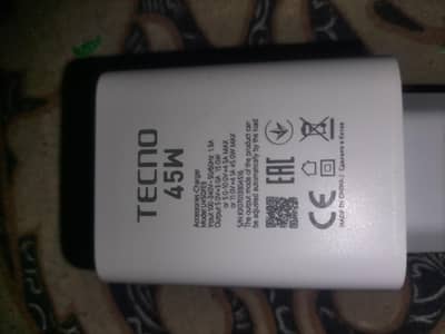 tecno common 40 pro ka original charger