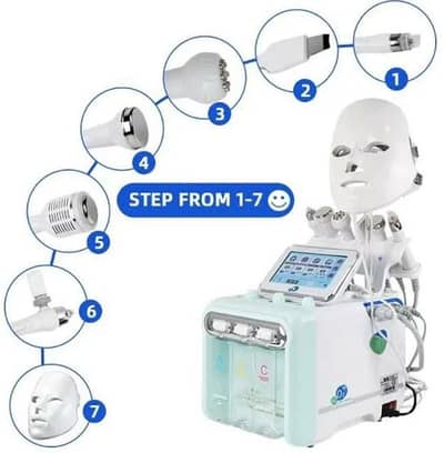 7-in-1 Hydra Facial Machine – Used – Best Working Condition