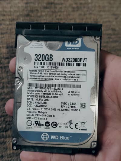 hard 320gb health good