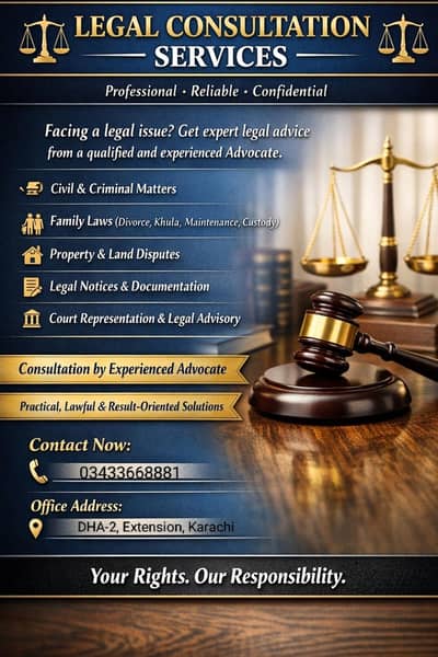 ماہر قانونی مشاورتی خدمات