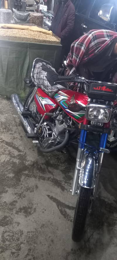 honda cg 125 model  advance 2023