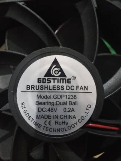 DC fan 48v 0.2a