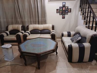 11 Seater Sofa Set Rexion leather Poshish For Sale