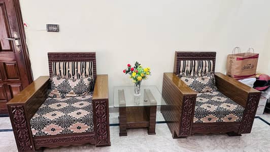 5 Seater Sofa Set with 2 Tables