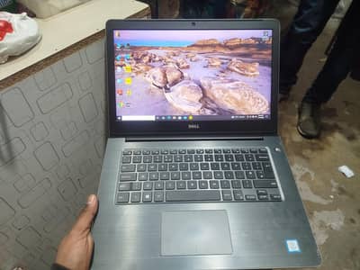 dell i5 7th generation with DDR 8. GB reem amd 256 . GB memory