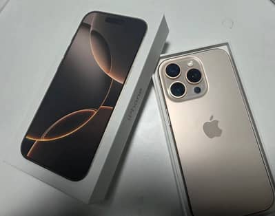 Selling an Iphone 16 pro Desert Titanium