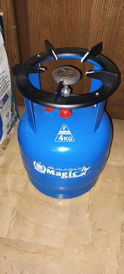 Magic Gas Stove with 4 Kg Cylinder For Sale Price Just 4000