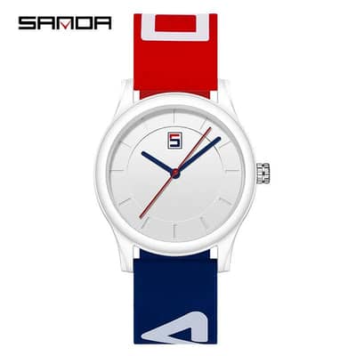 SANDA SILICONE  QUARTZ WATCH  - NEW