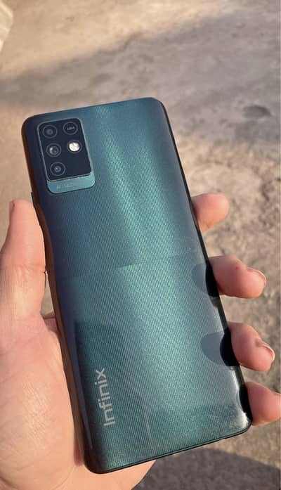 Infinix Note 10 with box charger