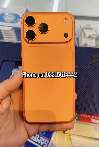 17 pro max non pta 256gb orange color