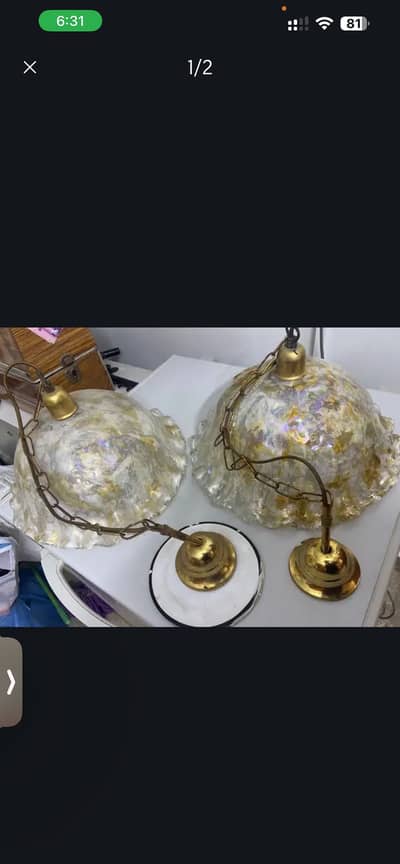 Hanging light for sale