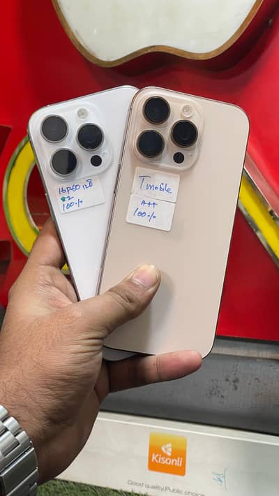16 pro 128 GB JV dessert and white 10/10 brand new