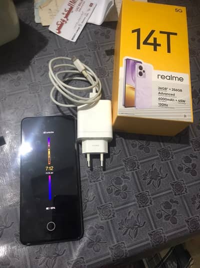 realme 14t full box in warrenty