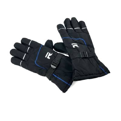 Winter gloves with wool inner