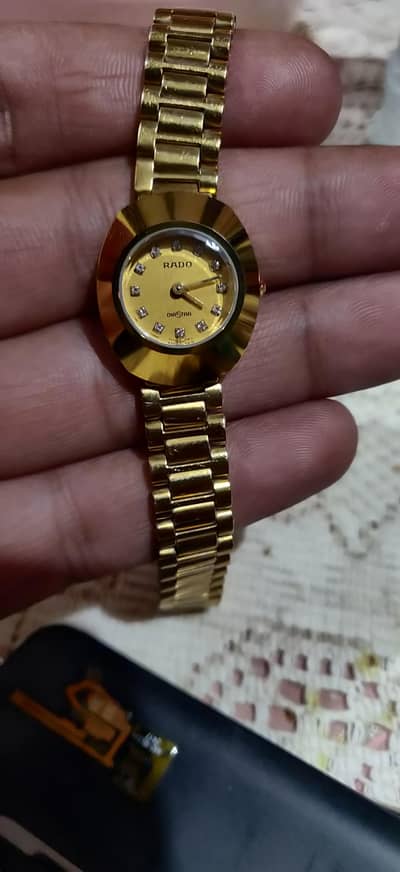 Rado gold Diastar Quartz Watch